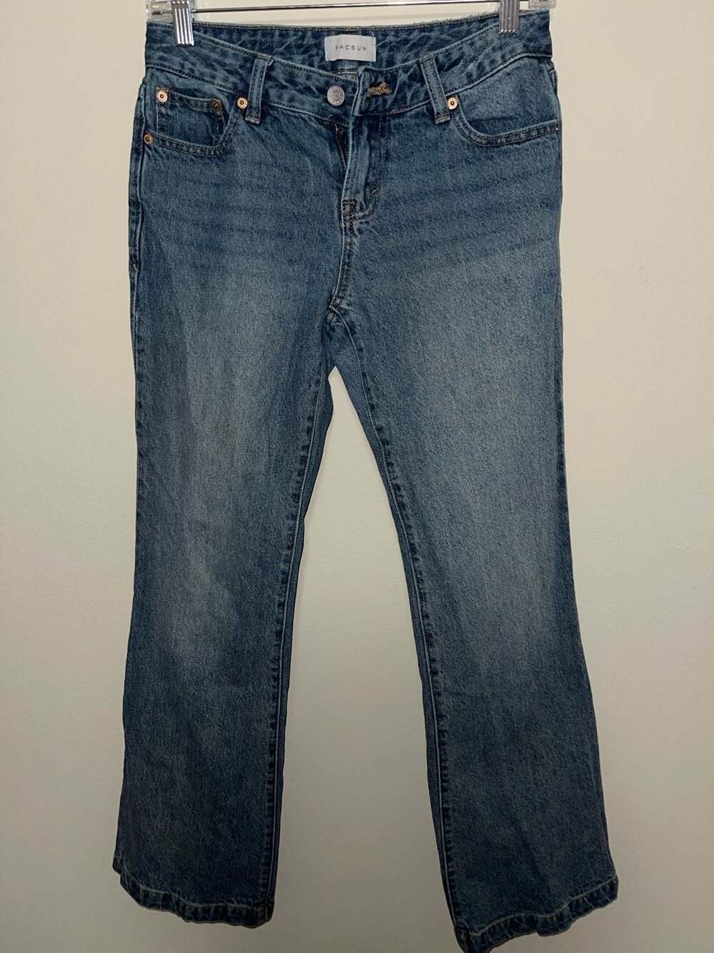 PacSun Jade Low Rise Boot Jeans Size 25 Blue Denim
